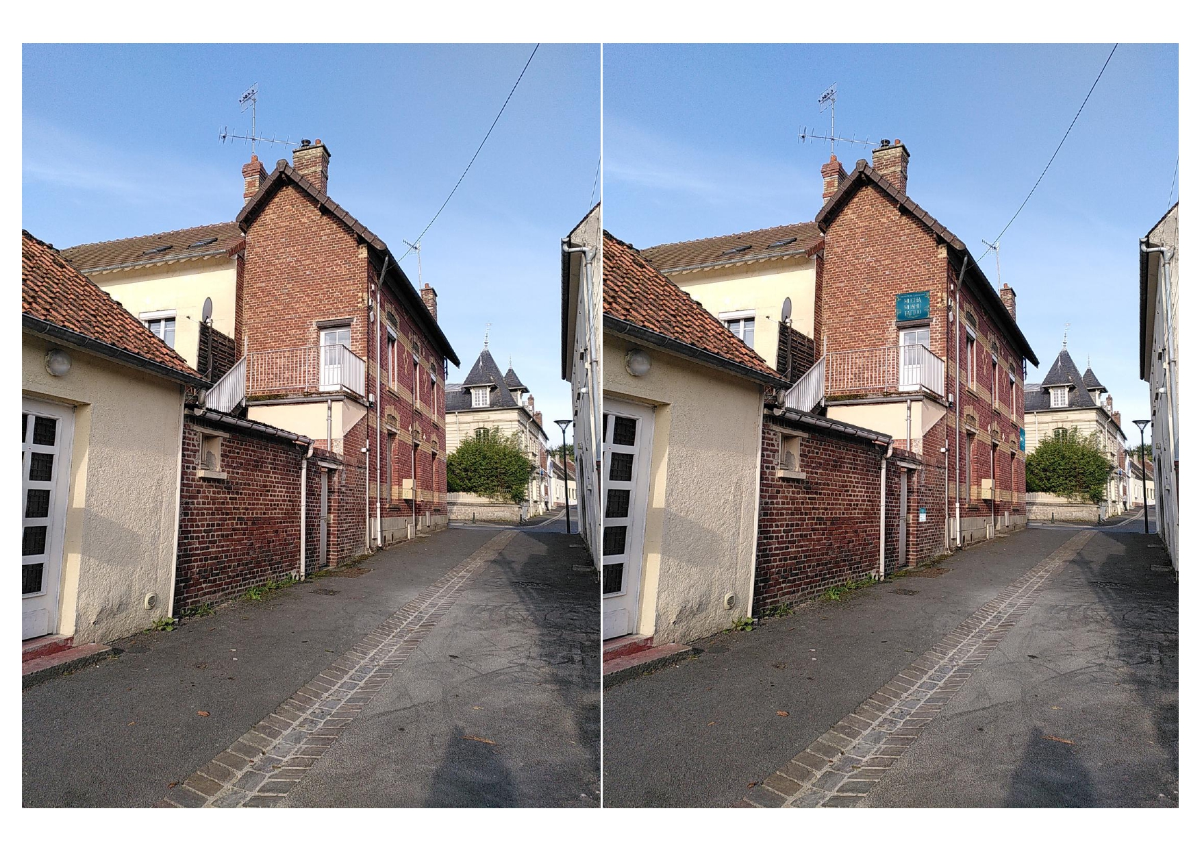 Creadomis - Création ERP Salon de tatouage - Oise - Ressons sur Matz - Enseigne Arrière - Avant Après