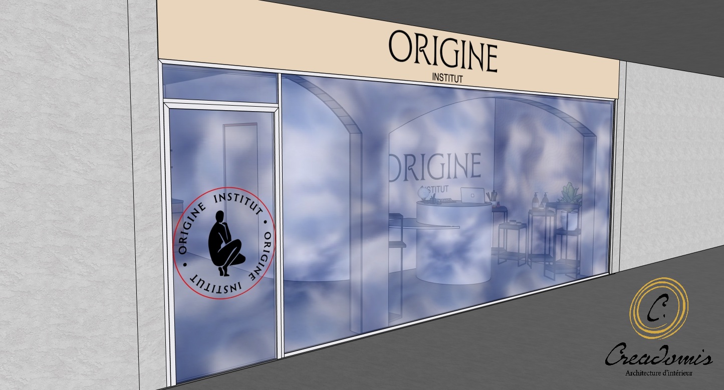 Creadomis - Aménagement Institut d'esthétique dans centre commercial - IleDeFrance - Image 3D 03